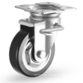 Japanese Heavy Duty Casters Japan Style  6 inch Rubber Wheels with Brake